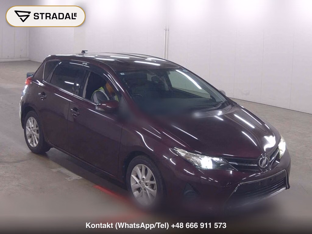 TOYOTA AURIS 150X BLACKISH LOUNGE 2015, aukcja z Japonii, zdjęcie 1