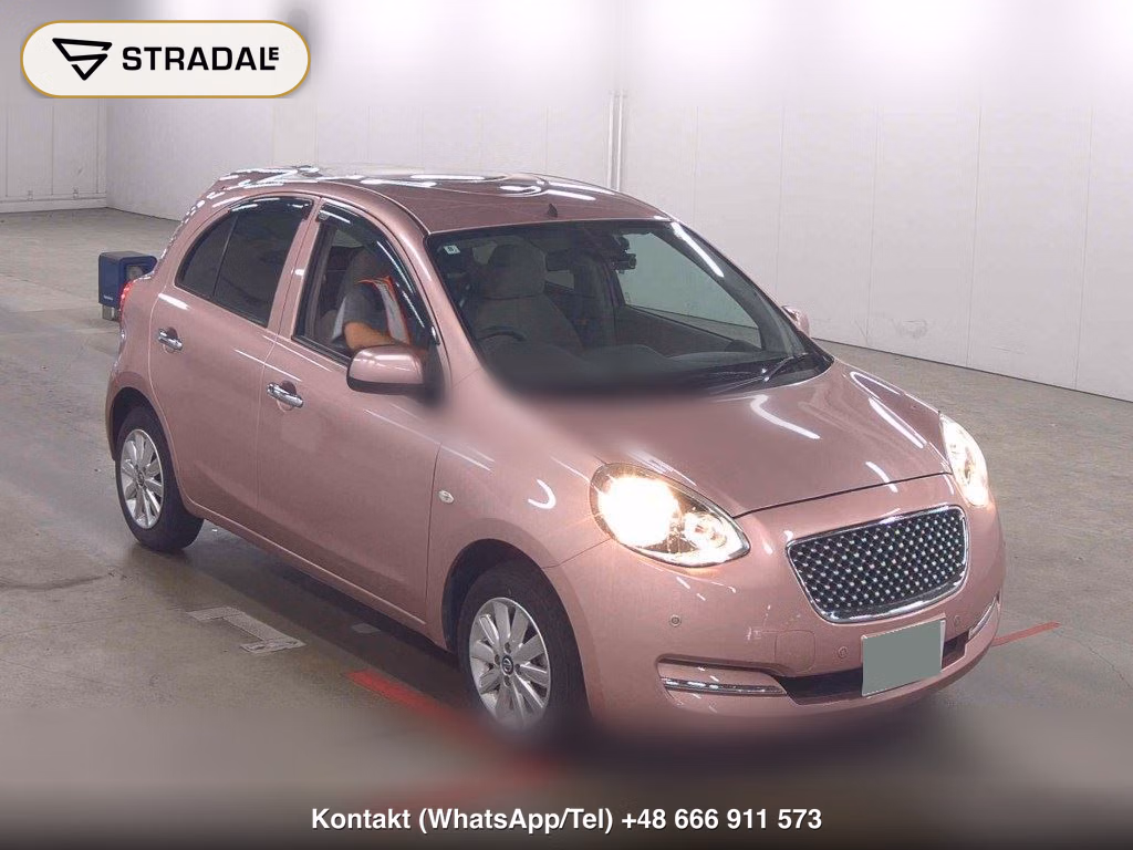 NISSAN MARCH 5D BOLERO 2022, aukcja z Japonii, zdjęcie 1