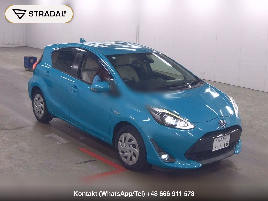 TOYOTA AQUA G SOFT LEATHER SELECTION 2018, aukcja z Japonii, zdjęcie 1
