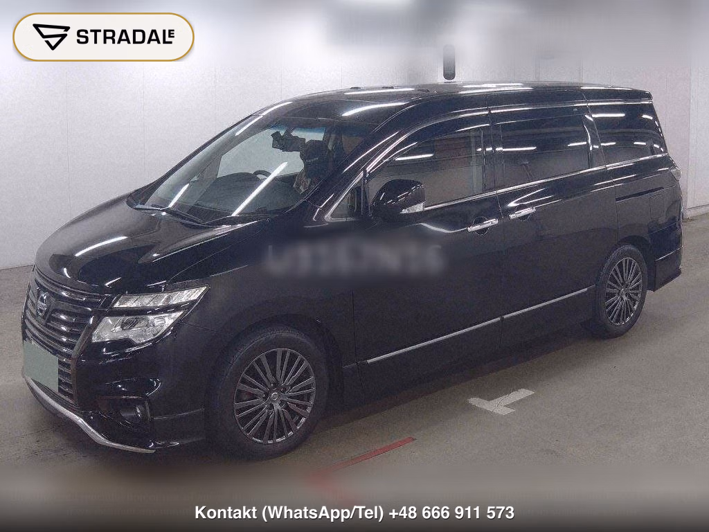 NISSAN ELGRAND 5D 250 HIGHWAY STAR S JET BLACK URBAN CHROM, miniaturka 5