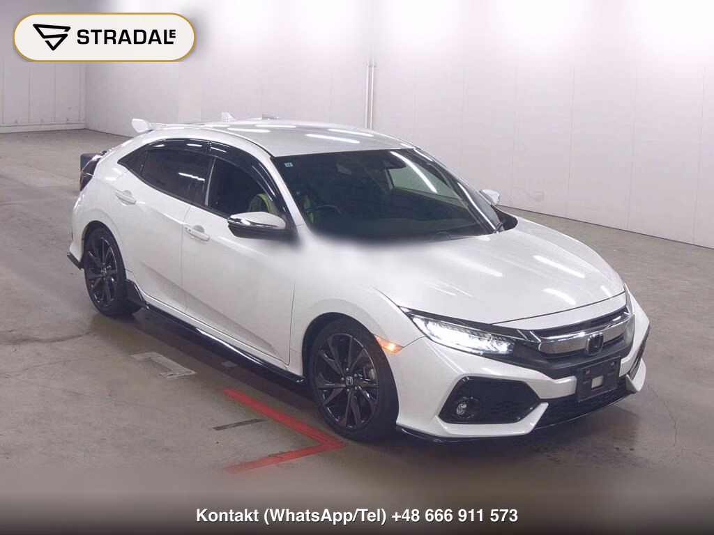 HONDA CIVIC 5D HATCHBACK 2017, aukcja z Japonii, zdjęcie 1