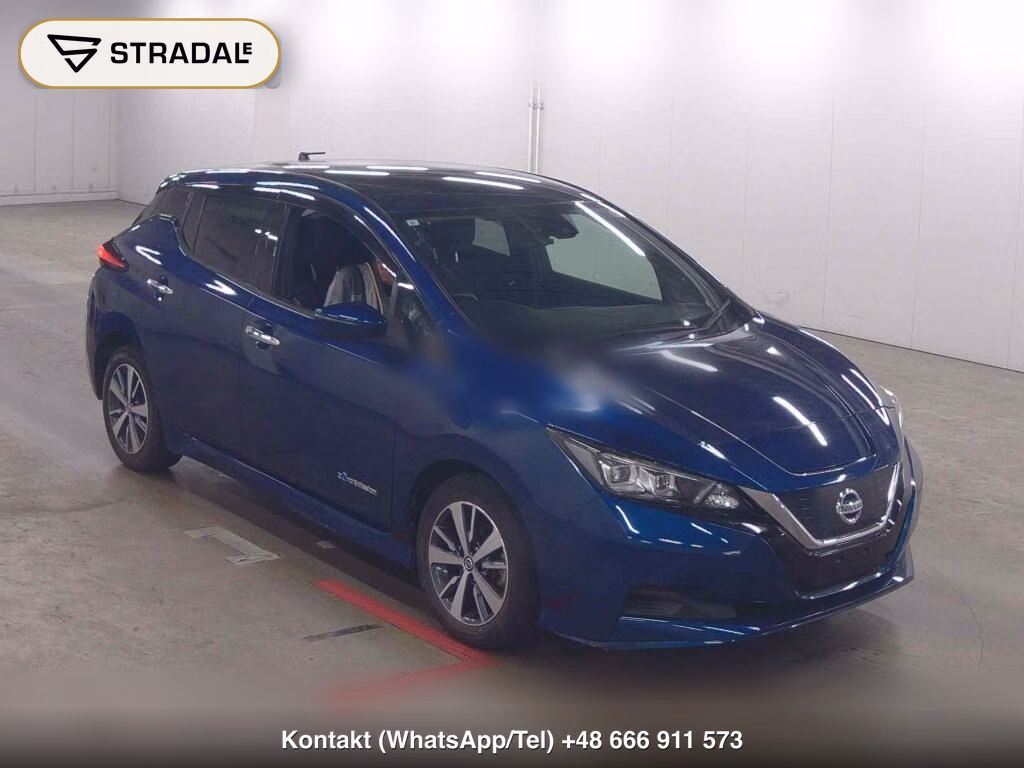 NISSAN LEAF E+ X 2019, aukcja z Japonii, zdjęcie 1