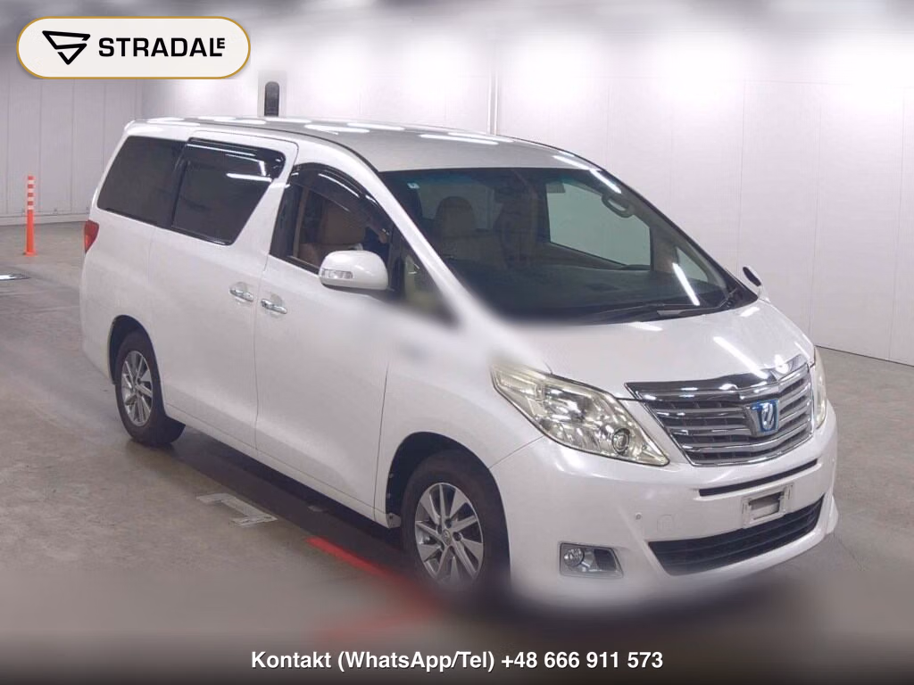 TOYOTA ALPHARD HYBRID 4WD G 2012, aukcja z Japonii, zdjęcie 1