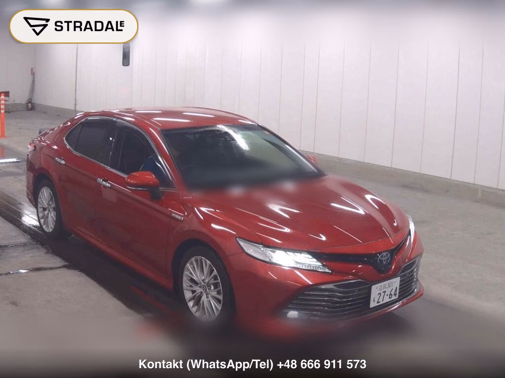 TOYOTA CAMRY 4D G LEATHER PACKAGE 2017, aukcja z Japonii, zdjęcie 1
