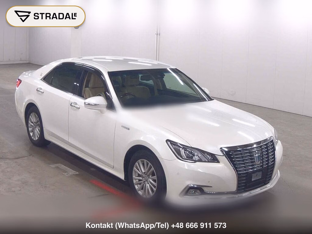 TOYOTA CROWN HYBRID ROYAL SALOON 2016, aukcja z Japonii, zdjęcie 1