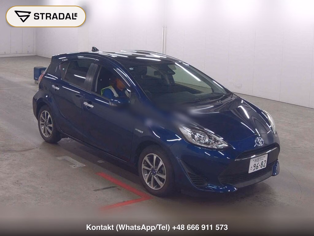TOYOTA AQUA S STYLE BLACK 2019, aukcja z Japonii, zdjęcie 1