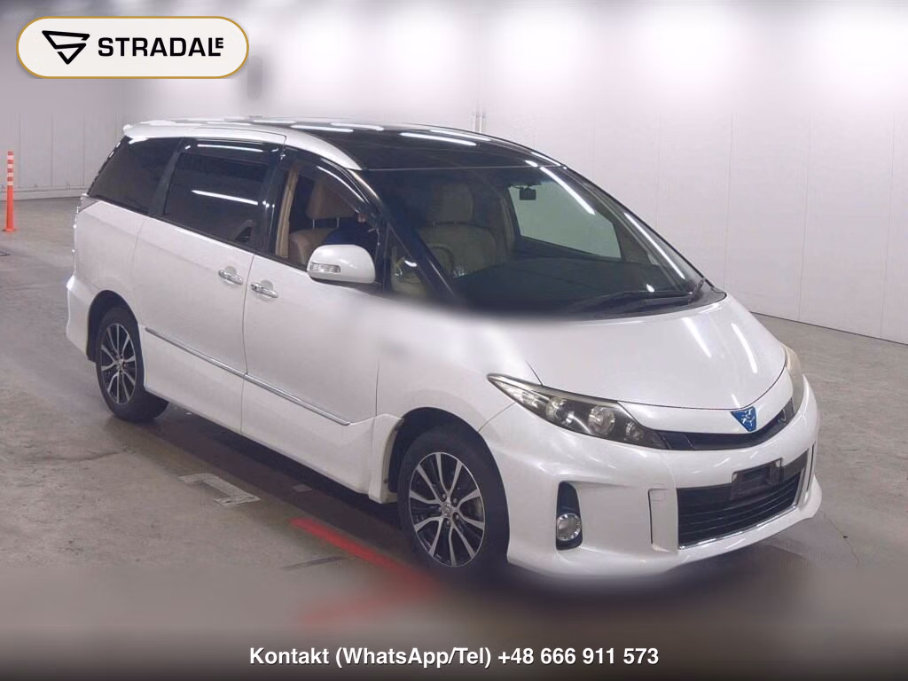 TOYOTA ESTIMA HYBRID 4WD AERAS 2012, aukcja z Japonii, zdjęcie 1