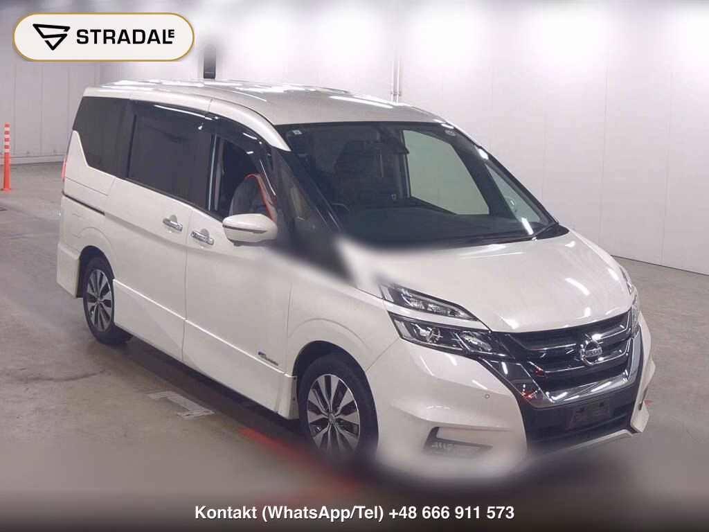 NISSAN SERENA 5D HIGHWAY STAR V SELECTION 2017, aukcja z Japonii, zdjęcie 1