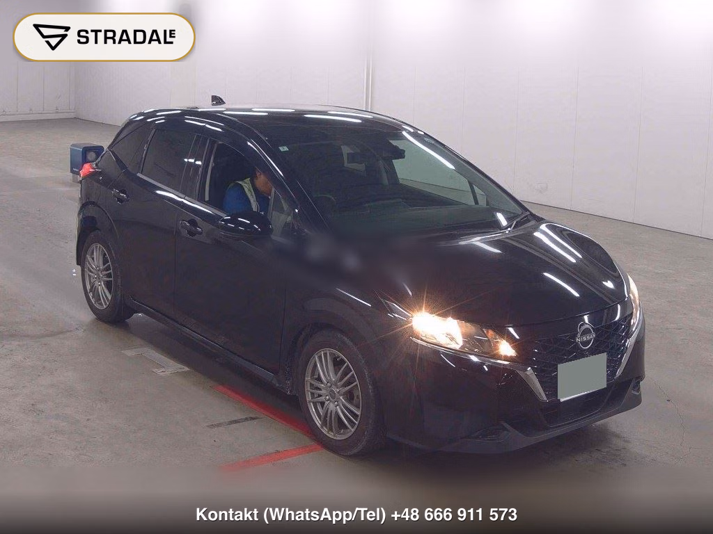 NISSAN NOTE X 2022, aukcja z Japonii, zdjęcie 1