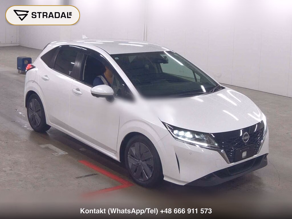 NISSAN NOTE X 2021, aukcja z Japonii, zdjęcie 1