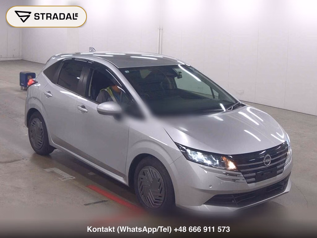 NISSAN NOTE X 2026, aukcja z Japonii, zdjęcie 1