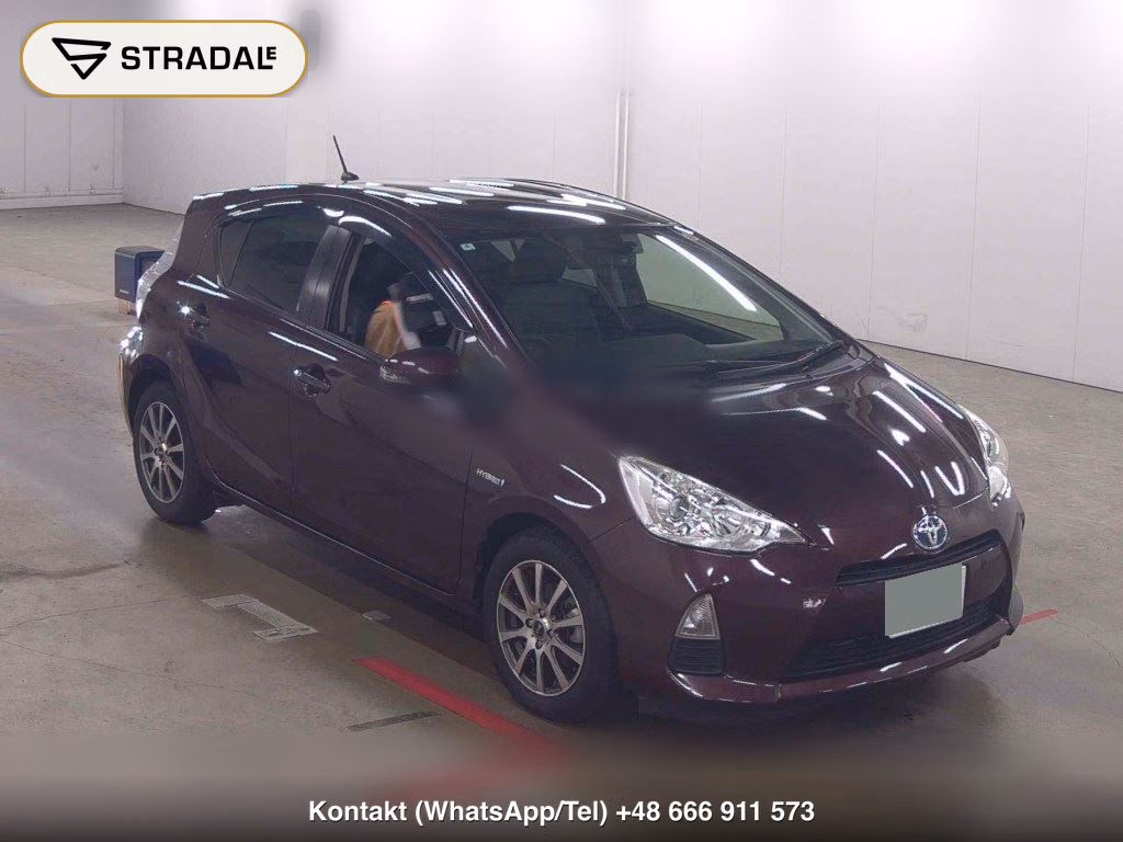 TOYOTA AQUA S SMART ENTRY NAVI READY PACKAGE 2014, aukcja z Japonii, zdjęcie 1