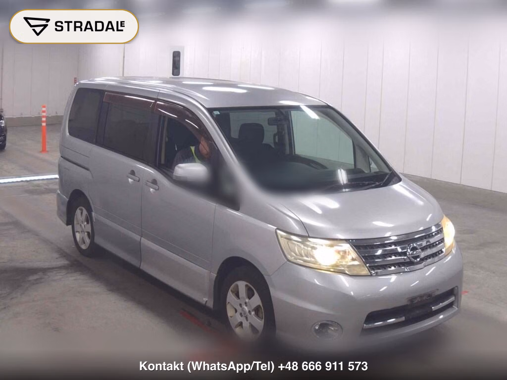 NISSAN SERENA 5D HIGHWAY STAR V SELECTION 2009, aukcja z Japonii, zdjęcie 1
