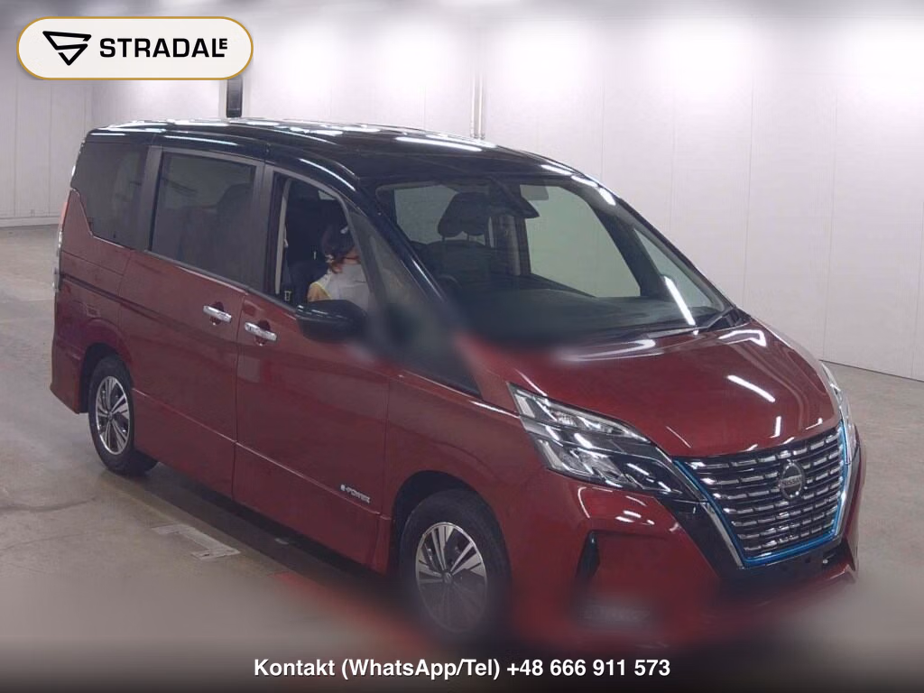 NISSAN SERENA 5D E-POWER HIGHWAY STAR V 2020, aukcja z Japonii, zdjęcie 1