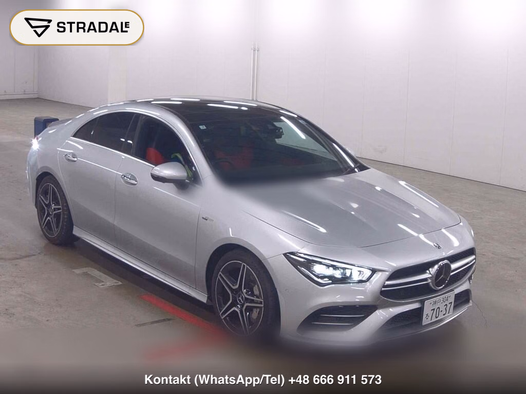 MERCEDES AMG CLA-CLASS 4WD CLA35 4MATIC 2021, aukcja z Japonii, zdjęcie 1