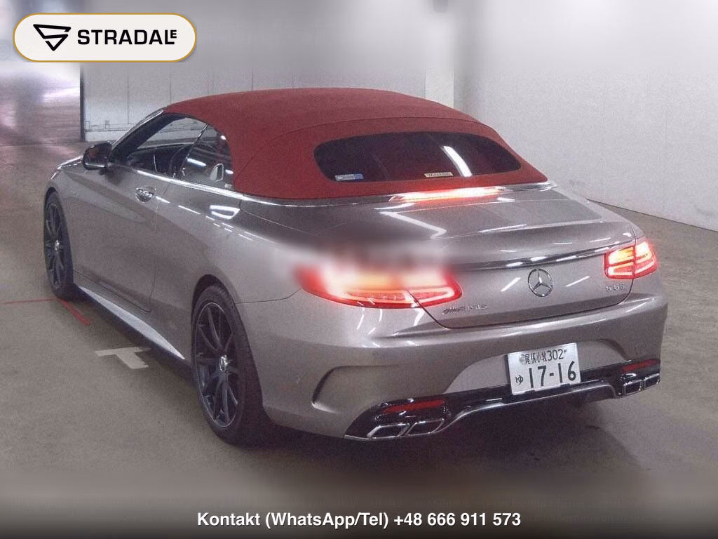 MERCEDES AMG S-CLASS OP 4WD S63 4MATIC CABRIOLET, miniaturka 3