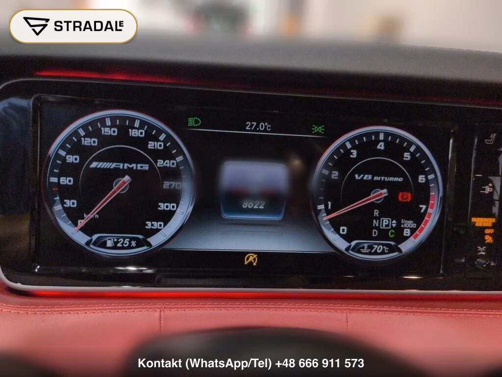 MERCEDES AMG S-CLASS OP 4WD S63 4MATIC CABRIOLET, miniaturka 7