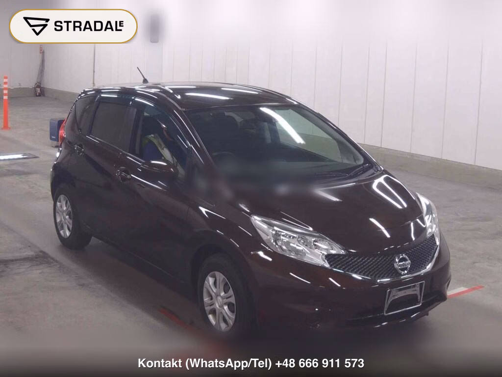 NISSAN NOTE 4WD X FOUR 2016, aukcja z Japonii, zdjęcie 1