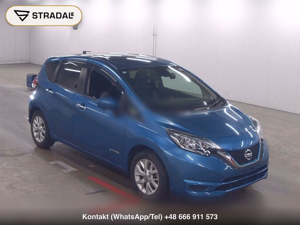 NISSAN NOTE E-POWER X 2019, aukcja z Japonii, zdjęcie 1
