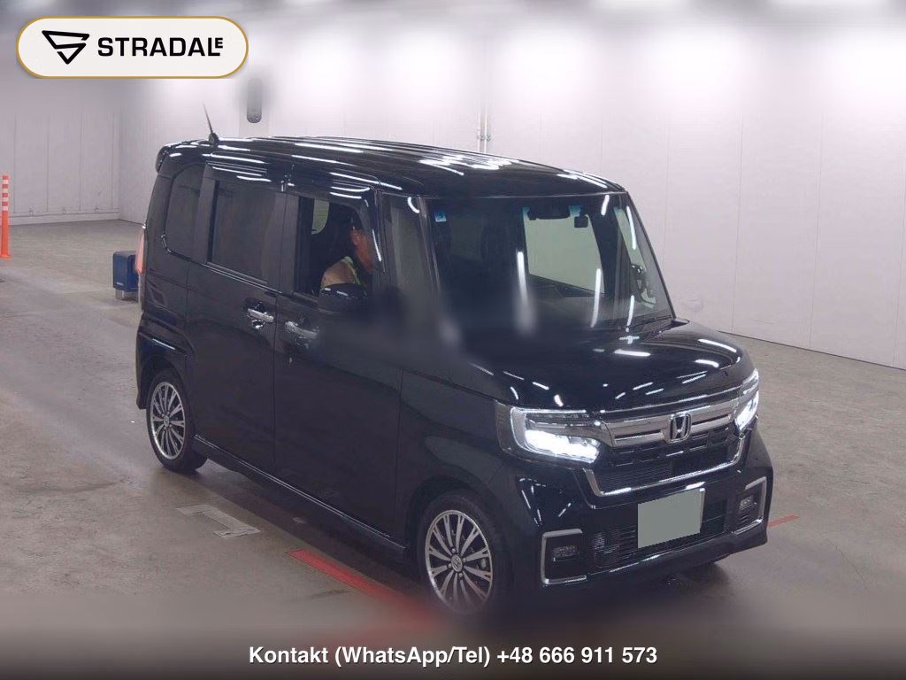 HONDA N-BOX CUSTOM 4WD L・TURBO 2021, aukcja z Japonii, zdjęcie 1