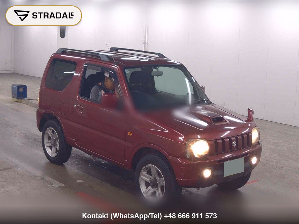 SUZUKI JIMNY 3D 4WD WILD WIND 2008, aukcja z Japonii, zdjęcie 1