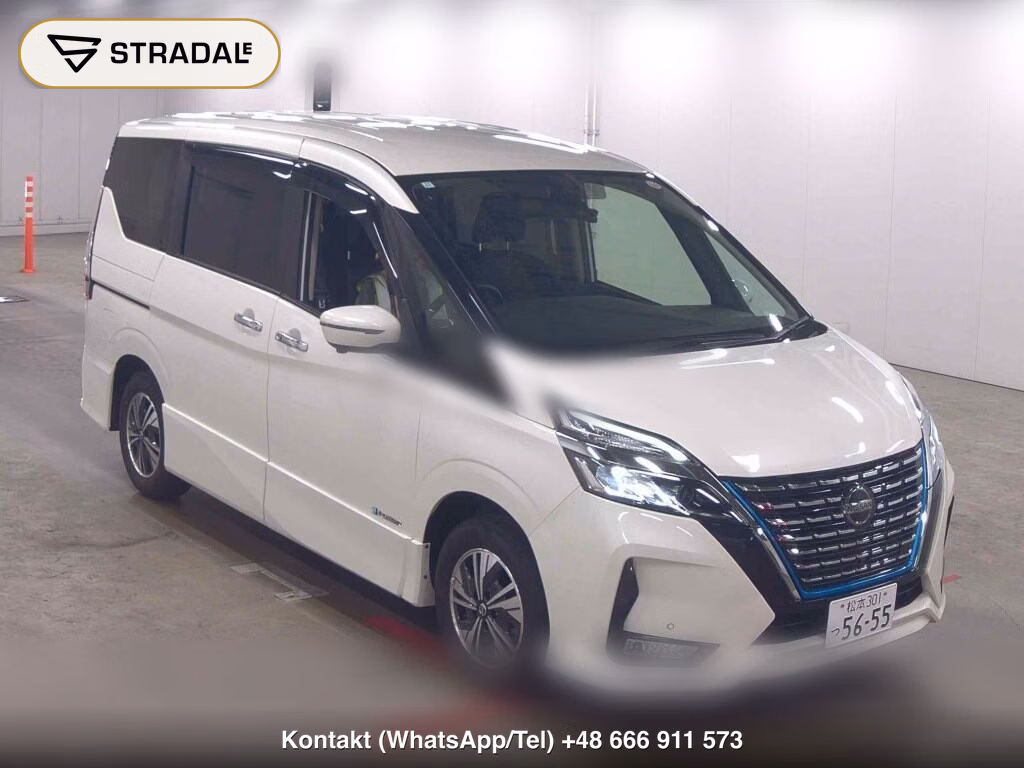 NISSAN SERENA 5D E-POWER HIGHWAY STAR V 2022, aukcja z Japonii, zdjęcie 1