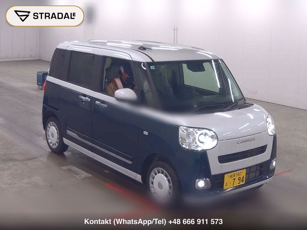 DAIHATSU MOVE CANBUS STRIPES G 2025, aukcja z Japonii, zdjęcie 1