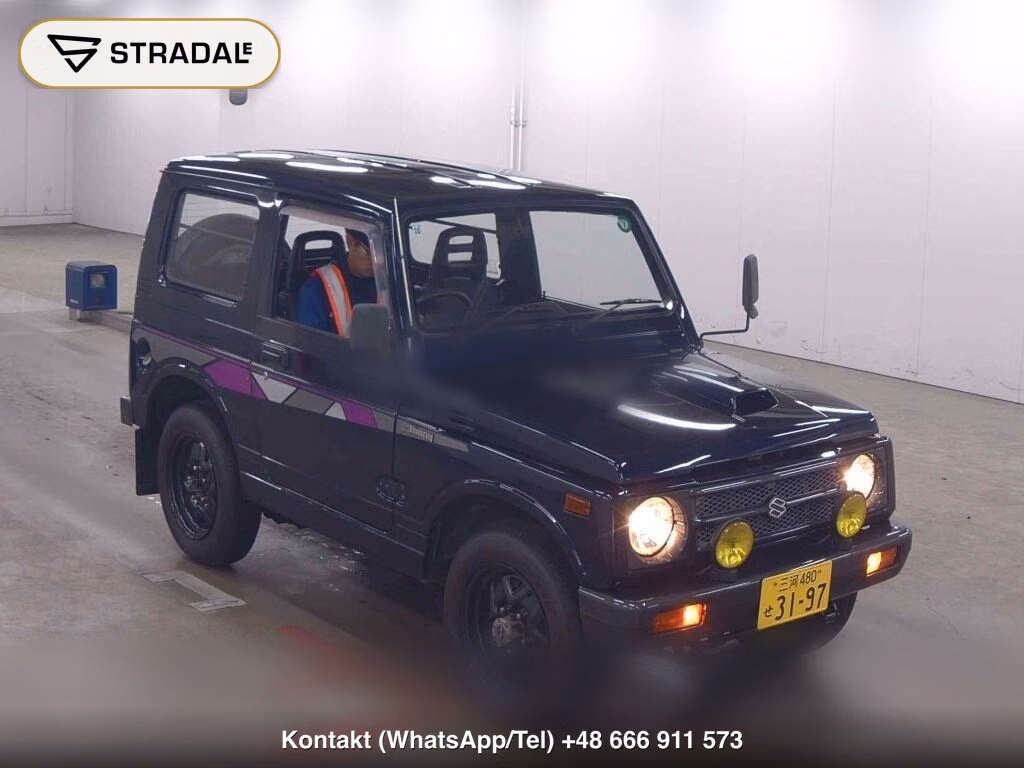 SUZUKI JIMNY 3D 4WD 1992, aukcja z Japonii, zdjęcie 1