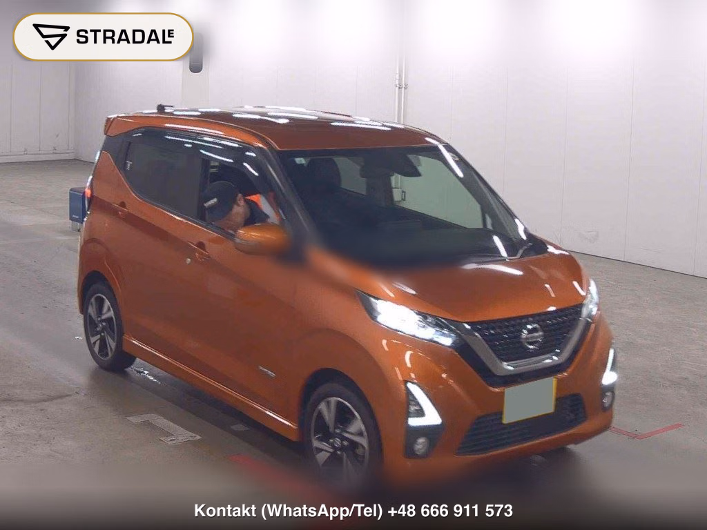 NISSAN DAYZ 4WD HIGHWAY STAR G TURBO 2019, aukcja z Japonii, zdjęcie 1