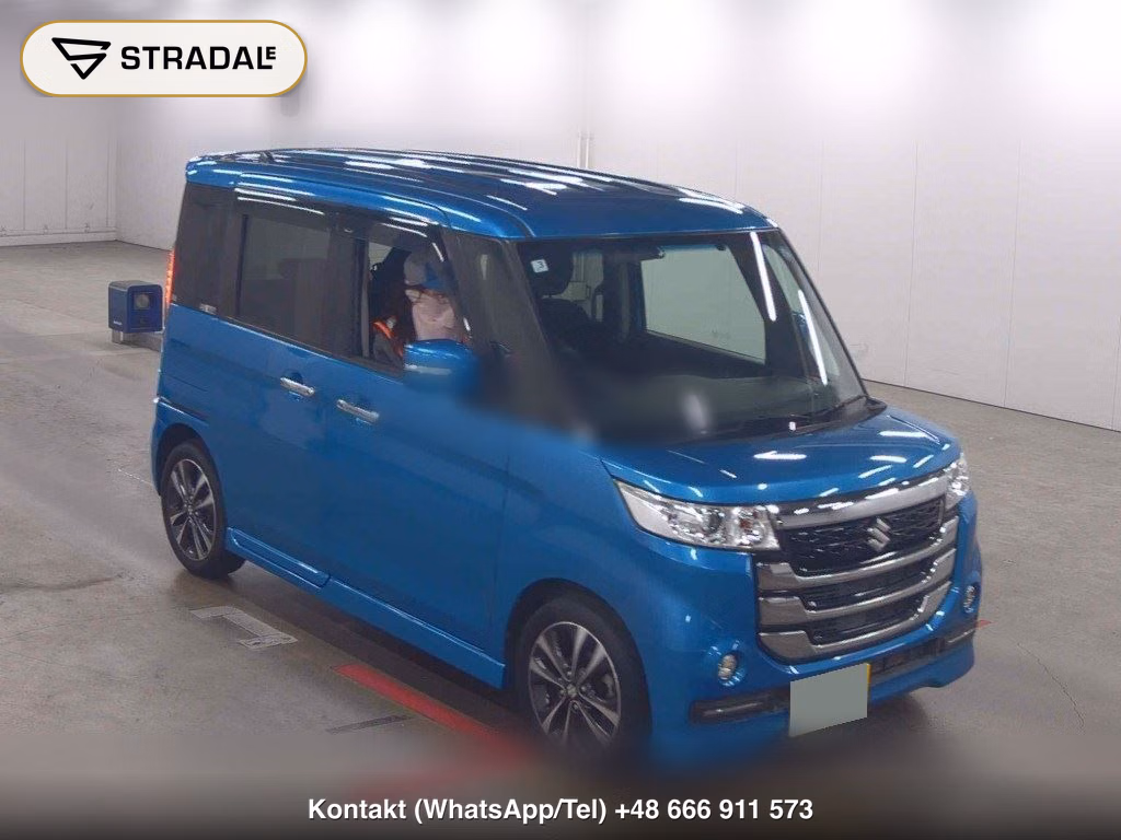 SUZUKI SPACIA CUSTOM Z TURBO 2017, aukcja z Japonii, zdjęcie 1