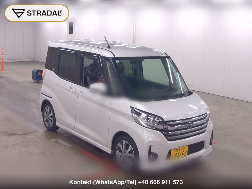 NISSAN DAYZ ROOX 4WD HIGHWAY STAR TURBO 2015, aukcja z Japonii, zdjęcie 1