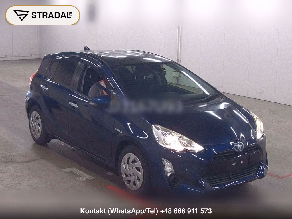 TOYOTA AQUA S STYLE BLACK 2016, aukcja z Japonii, zdjęcie 1