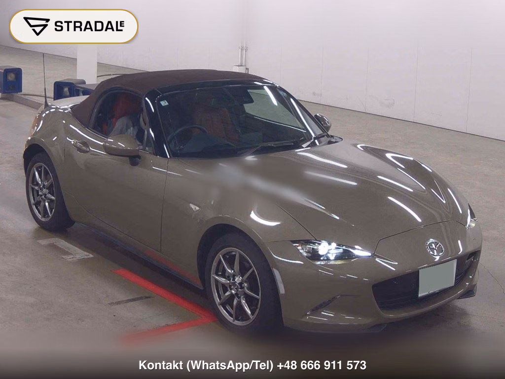 MAZDA ROADSTER BROWN TOP 2023, aukcja z Japonii, zdjęcie 1