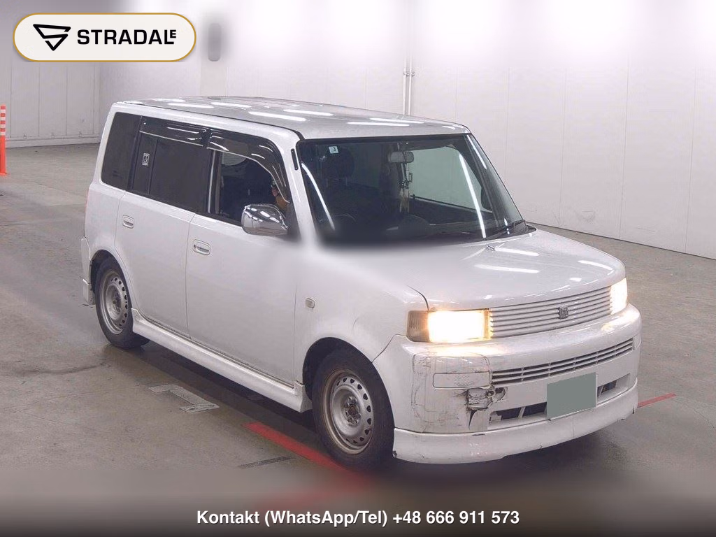 TOYOTA BB 5D S X VERSION 2002, aukcja z Japonii, zdjęcie 1