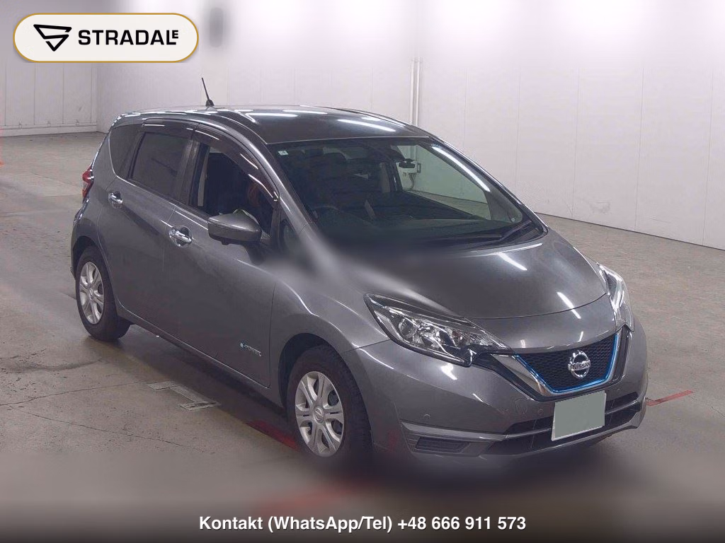 NISSAN NOTE E-POWER X 2017, aukcja z Japonii, zdjęcie 1