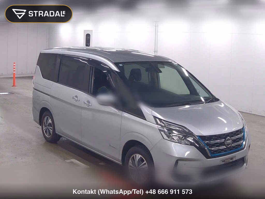 NISSAN SERENA 5D E-POWER X 2020, aukcja z Japonii, zdjęcie 1