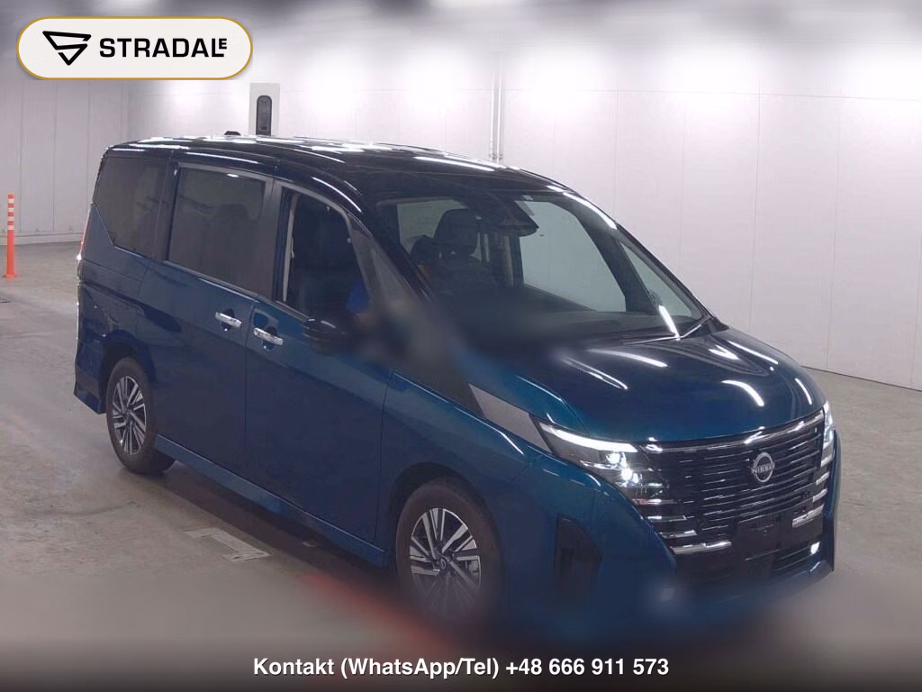 NISSAN SERENA 5D E-POWER LUXION 2023, aukcja z Japonii, zdjęcie 1
