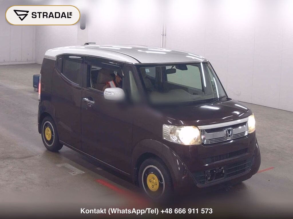 HONDA N-BOX SLASH G・A PACKAGE 2015, aukcja z Japonii, zdjęcie 1