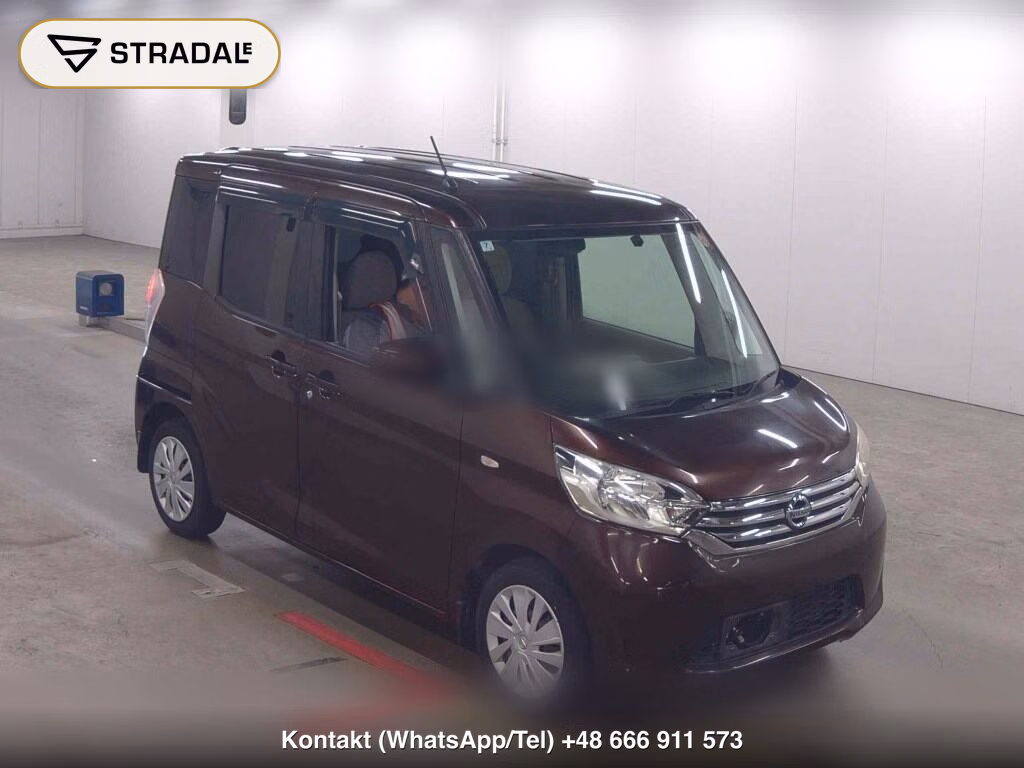 NISSAN DAYZ ROOX X 2014, aukcja z Japonii, zdjęcie 1