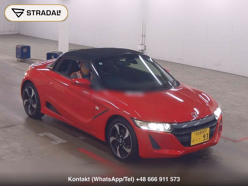 HONDA S660 α 2015, aukcja z Japonii, zdjęcie 1
