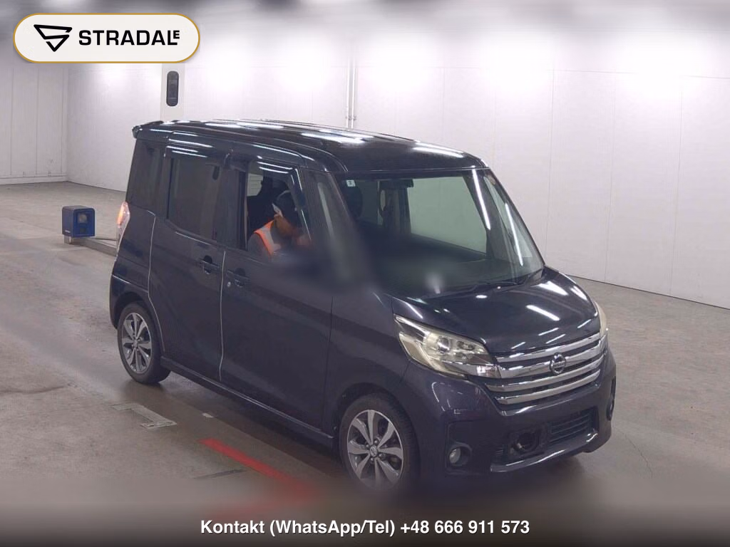 NISSAN DAYZ ROOX HIGHWAY STAR TURBO 2014, aukcja z Japonii, zdjęcie 1