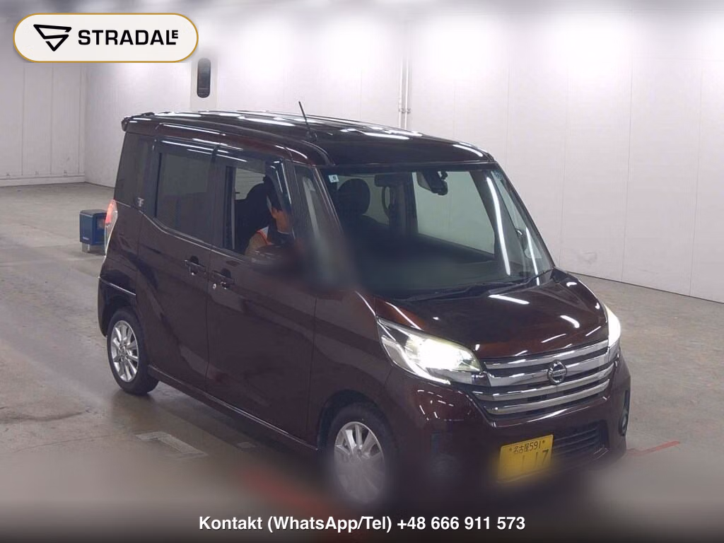 NISSAN DAYZ ROOX HIGHWAY STAR X 2015, aukcja z Japonii, zdjęcie 1