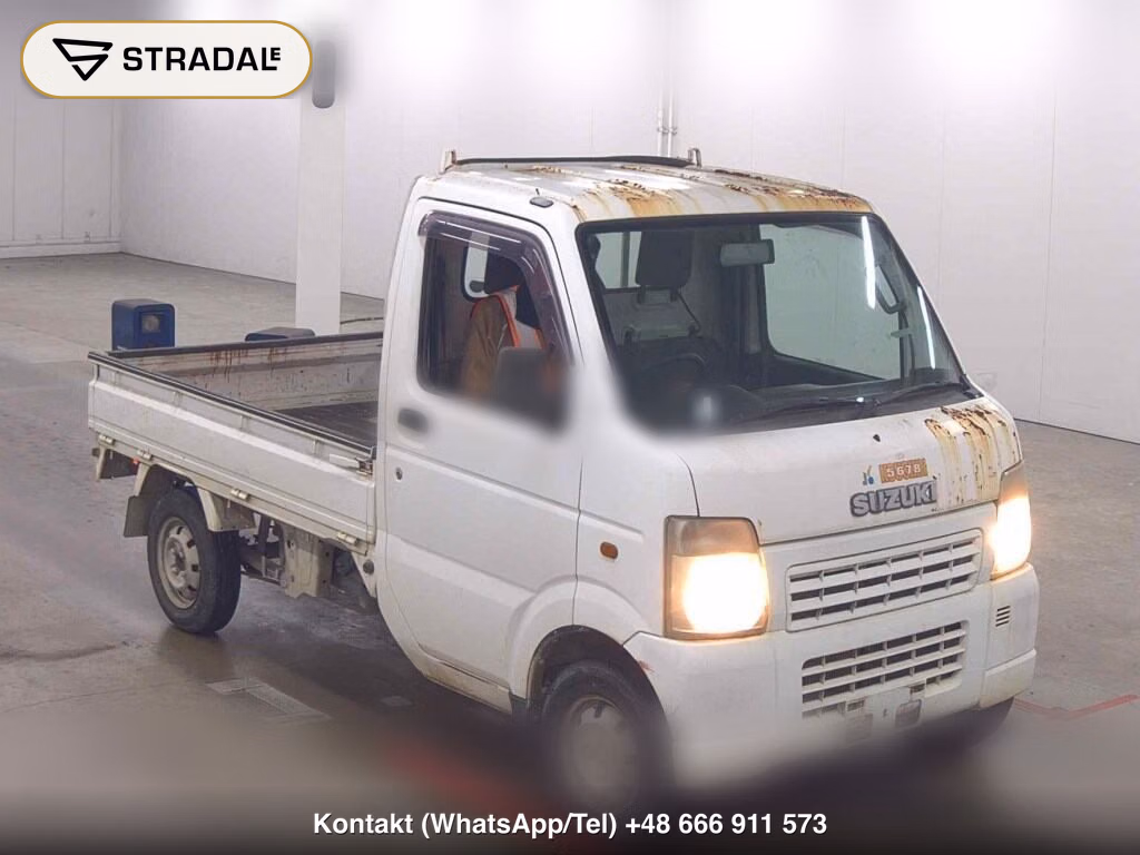 SUZUKI CARRY TRUCK 4WD KC 2004, aukcja z Japonii, zdjęcie 1