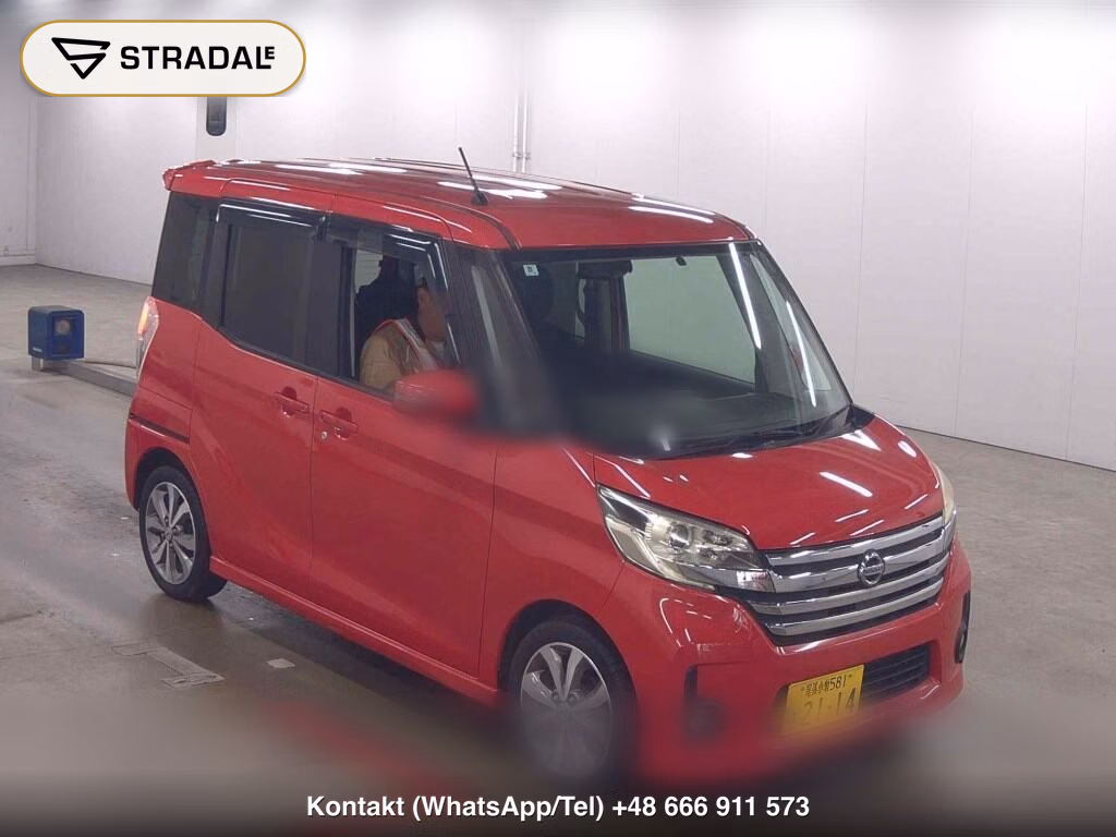 NISSAN DAYZ ROOX HIGHWAY STAR TURBO 2014, aukcja z Japonii, zdjęcie 1