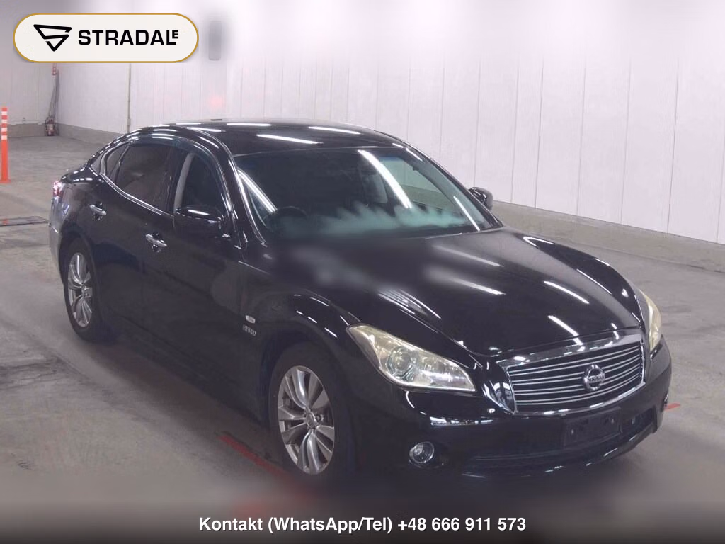 NISSAN FUGA HYBRID BASE GRADE 2010, aukcja z Japonii, zdjęcie 1