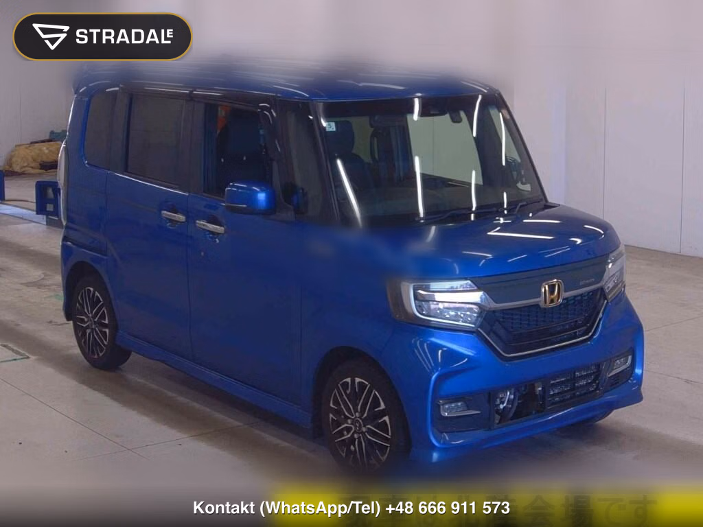 HONDA N-BOX CUSTOM 4WD G・L TURBO HONDA SENSING 2018, aukcja z Japonii, zdjęcie 1