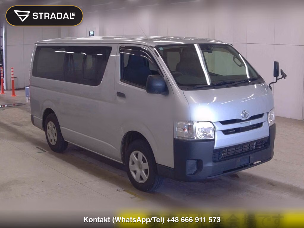 TOYOTA HIACE VAN 4D 4WD DX 2019, aukcja z Japonii, zdjęcie 1