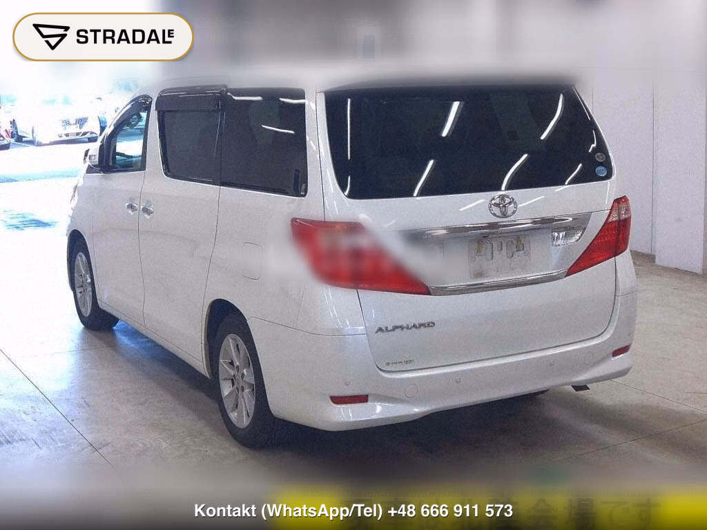 TOYOTA ALPHARD 240G 2008, aukcja z Japonii, zdjęcie 1