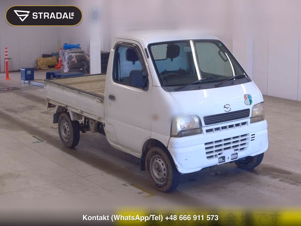 MAZDA SCRUM TRUCK 4WD 2002, aukcja z Japonii, zdjęcie 1