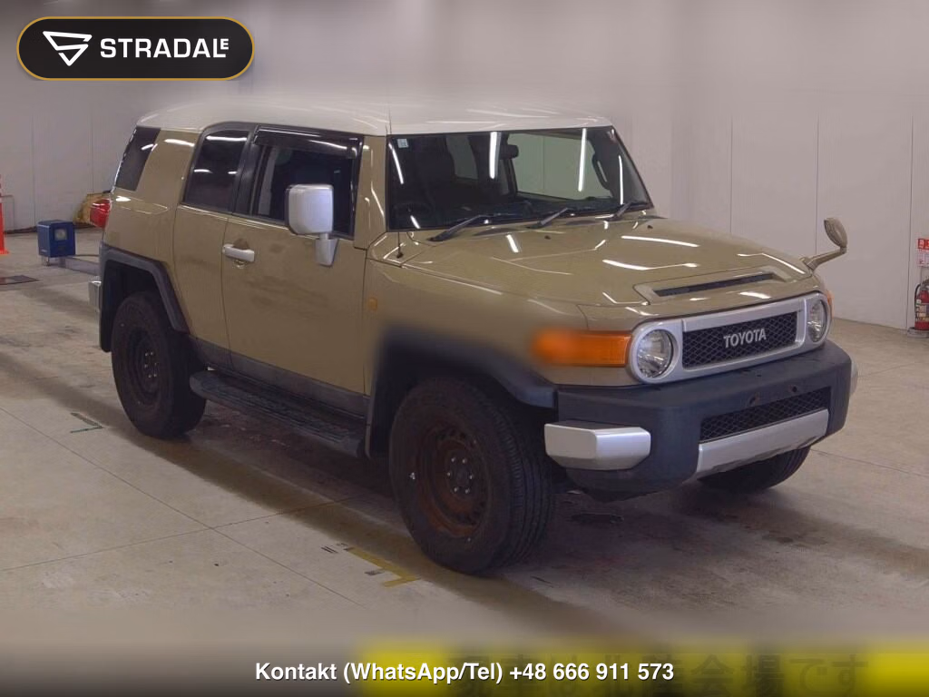 TOYOTA FJ CRUISER 4WD BASE GRADE 2012, aukcja z Japonii, zdjęcie 1